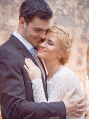 В греческом стиле, С аксессуарами / Цветами / Фатой от Свадебный стилист Красовицкая Елена 1