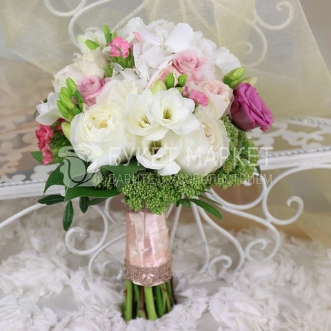 Классический круглый name от Букет Маркет 2