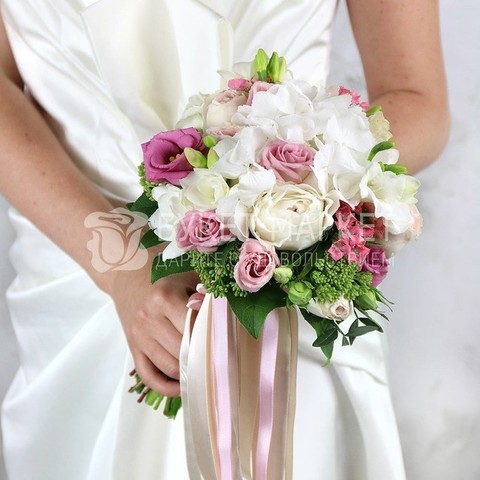 Классический круглый name от Букет Маркет 3