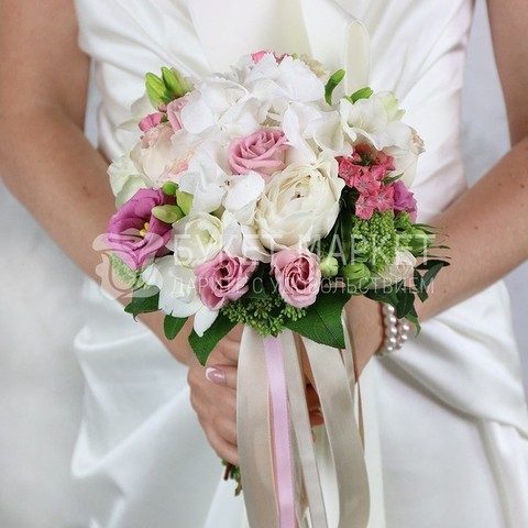 Классический круглый name от Букет Маркет 4