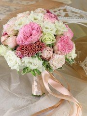 Классический круглый name от Букет Маркет 1