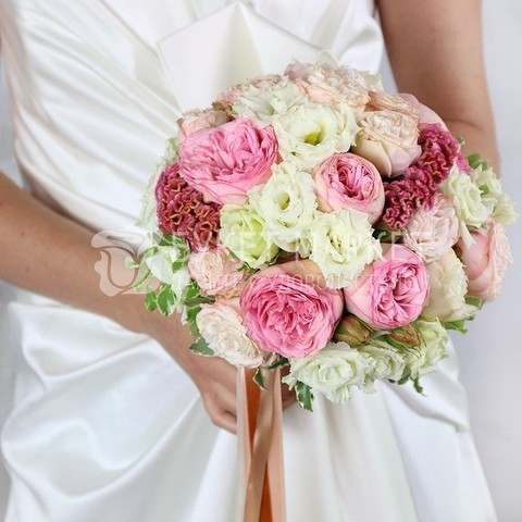 Классический круглый name от Букет Маркет 4