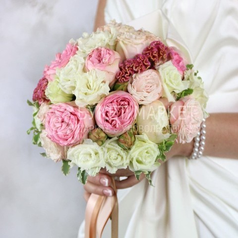 Классический круглый name от Букет Маркет 5