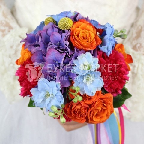 Классический круглый name от Букет Маркет 3