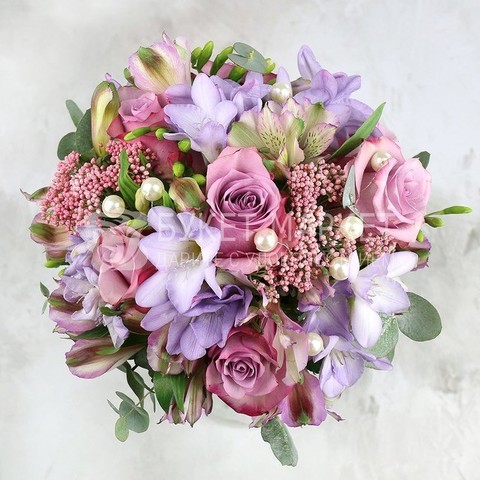 Классический круглый name от Букет Маркет 2