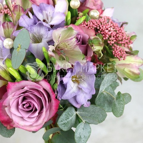 Классический круглый name от Букет Маркет 3