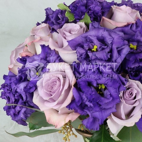 Классический круглый name от Букет Маркет 3