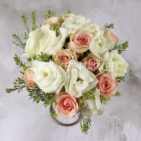 Классический круглый name от Букет Маркет 2