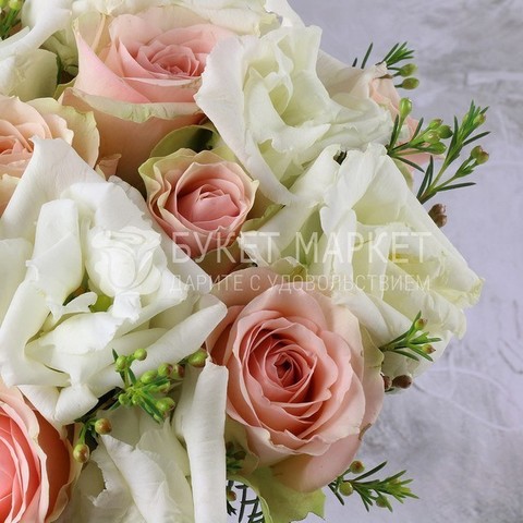 Классический круглый name от Букет Маркет 4