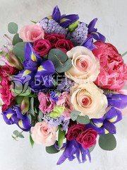 Классический круглый name от Букет Маркет 2