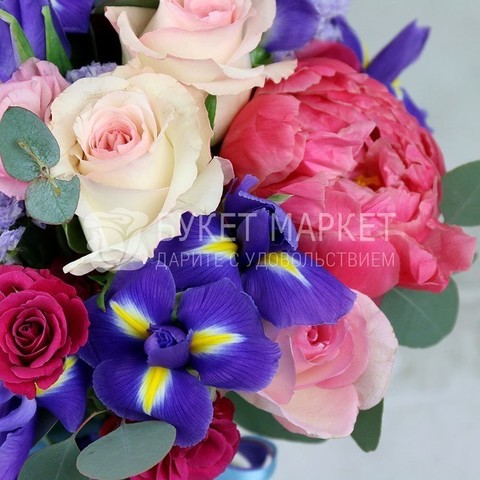 Классический круглый name от Букет Маркет 3