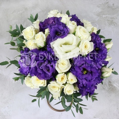 Классический круглый name от Букет Маркет 2