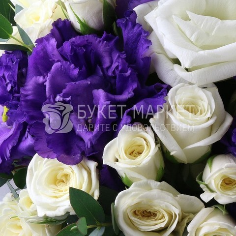 Классический круглый name от Букет Маркет 3