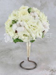 Классический круглый name от Букет Маркет 1