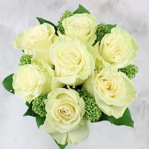 Классический круглый name от Букет Маркет 2