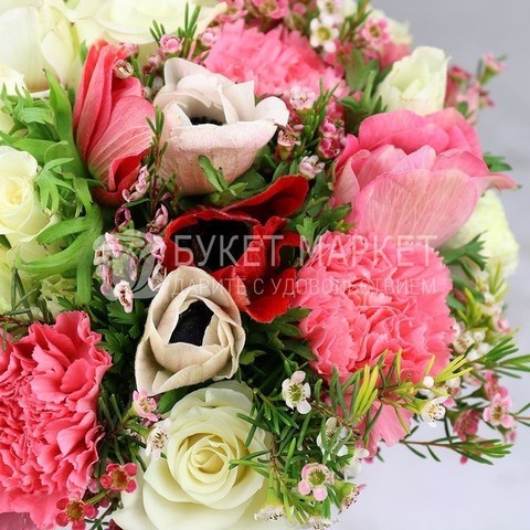 Классический круглый name от Букет Маркет 4