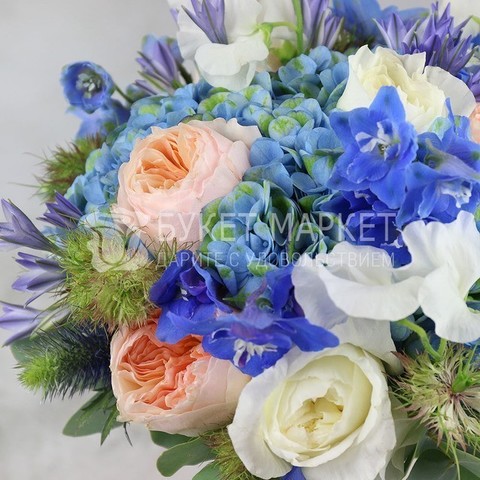 Классический круглый name от Букет Маркет 4