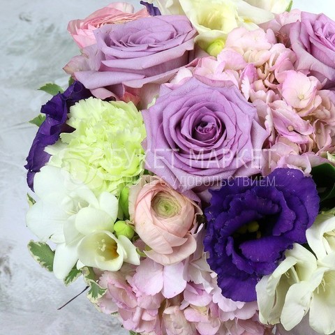 Классический круглый name от Букет Маркет 3