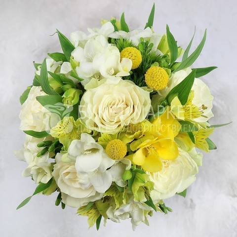 Классический круглый name от Букет Маркет 2