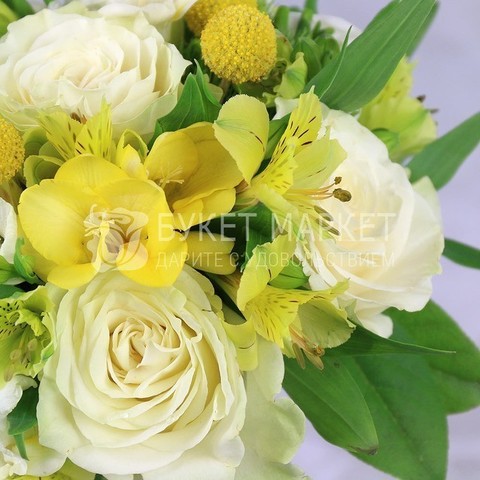 Классический круглый name от Букет Маркет 3