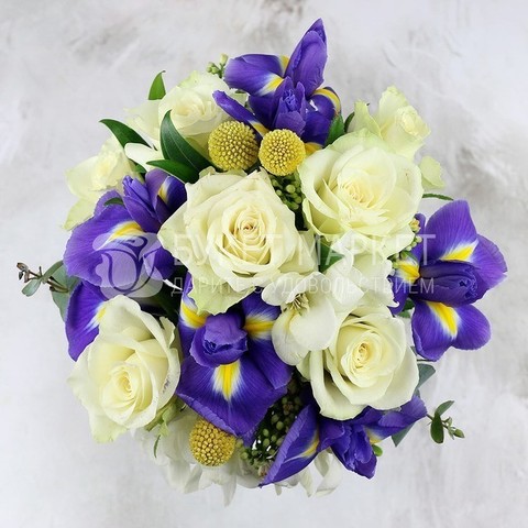 Классический круглый name от Букет Маркет 2