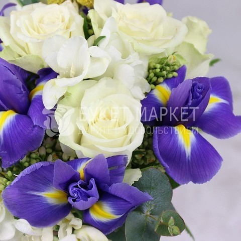 Классический круглый name от Букет Маркет 3