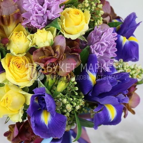 Классический круглый name от Букет Маркет 3