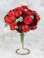 Классический круглый name от Букет Маркет 1