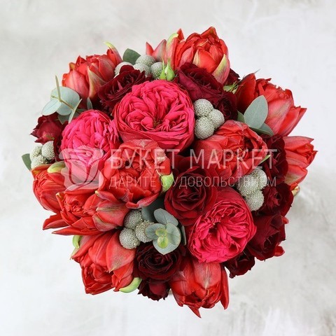 Классический круглый name от Букет Маркет 2