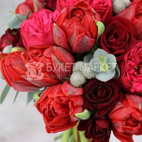 Классический круглый name от Букет Маркет 4