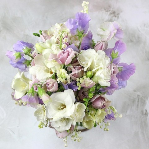 Классический круглый name от Букет Маркет 2