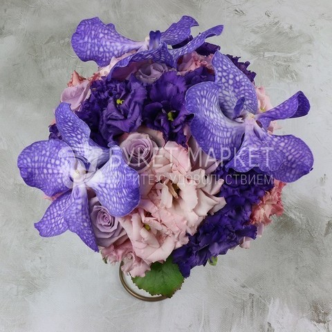 Классический круглый name от Букет Маркет 2