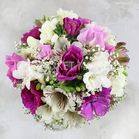 Классический круглый name от Букет Маркет 2