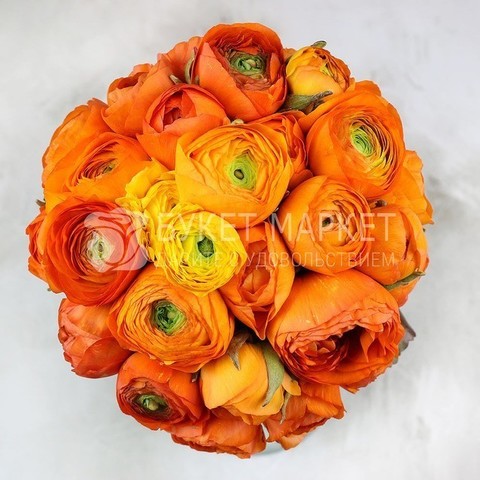 Монобукет из одного вида цветов, Классический круглый name от Букет Маркет 2