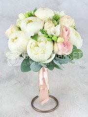 Классический круглый name от Букет Маркет 1