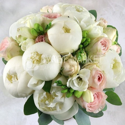 Классический круглый name от Букет Маркет 2