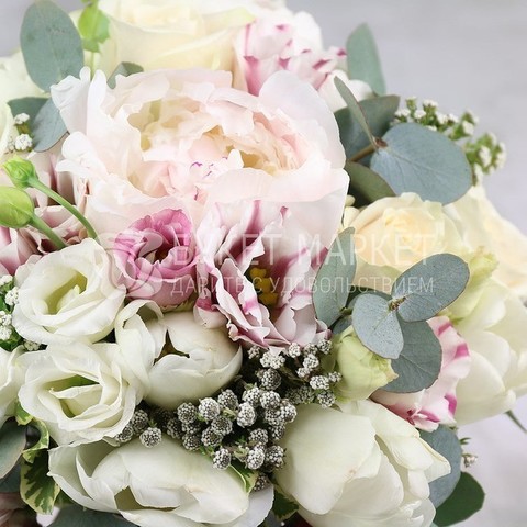 Классический круглый name от Букет Маркет 3