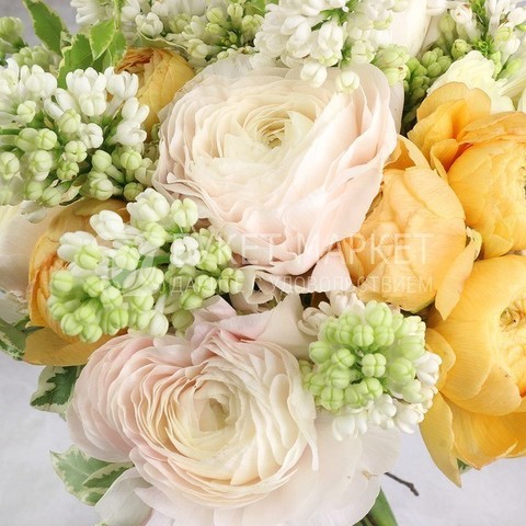 Классический круглый name от Букет Маркет 3