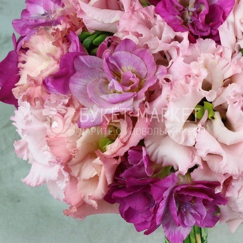 Классический круглый name от Букет Маркет 3