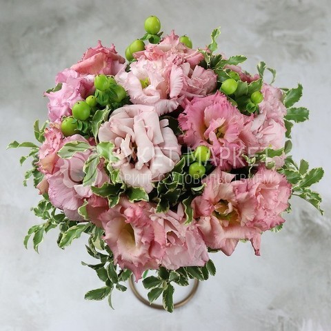 Классический круглый name от Букет Маркет 2