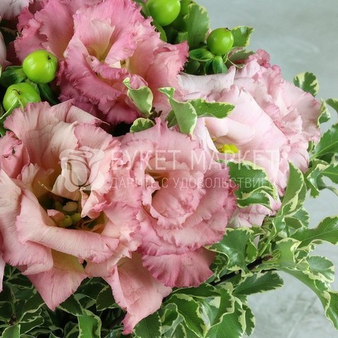 Классический круглый name от Букет Маркет 3