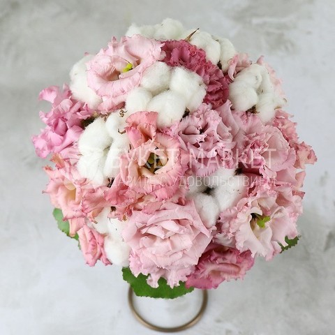 Классический круглый name от Букет Маркет 2