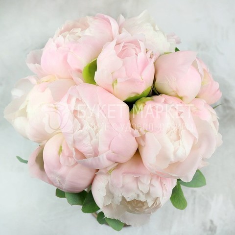 Монобукет из одного вида цветов, Классический круглый name от Букет Маркет 2