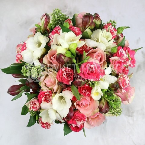 Классический круглый name от Букет Маркет 2