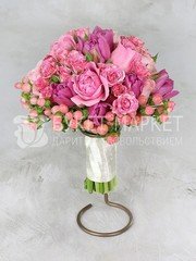 Классический круглый name от Букет Маркет 1