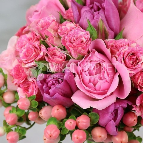 Классический круглый name от Букет Маркет 3