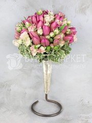 Классический круглый name от Букет Маркет 1