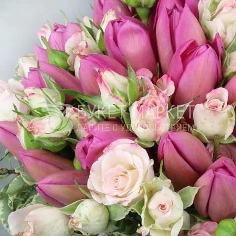 Классический круглый name от Букет Маркет 3