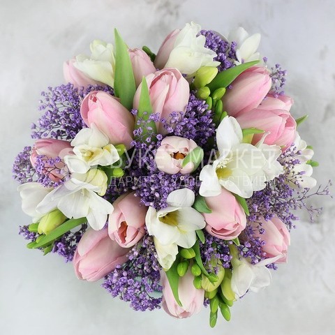 Классический круглый name от Букет Маркет 2