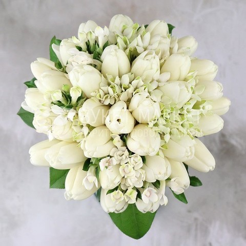 Классический круглый name от Букет Маркет 2